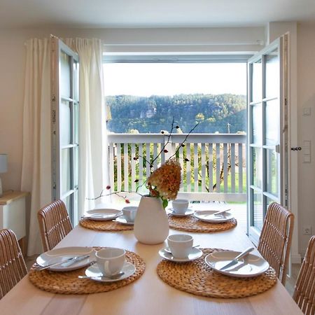 Traumhaftes Gaestehaus An Elberadweg Und Bastei Ратен Екстериор снимка